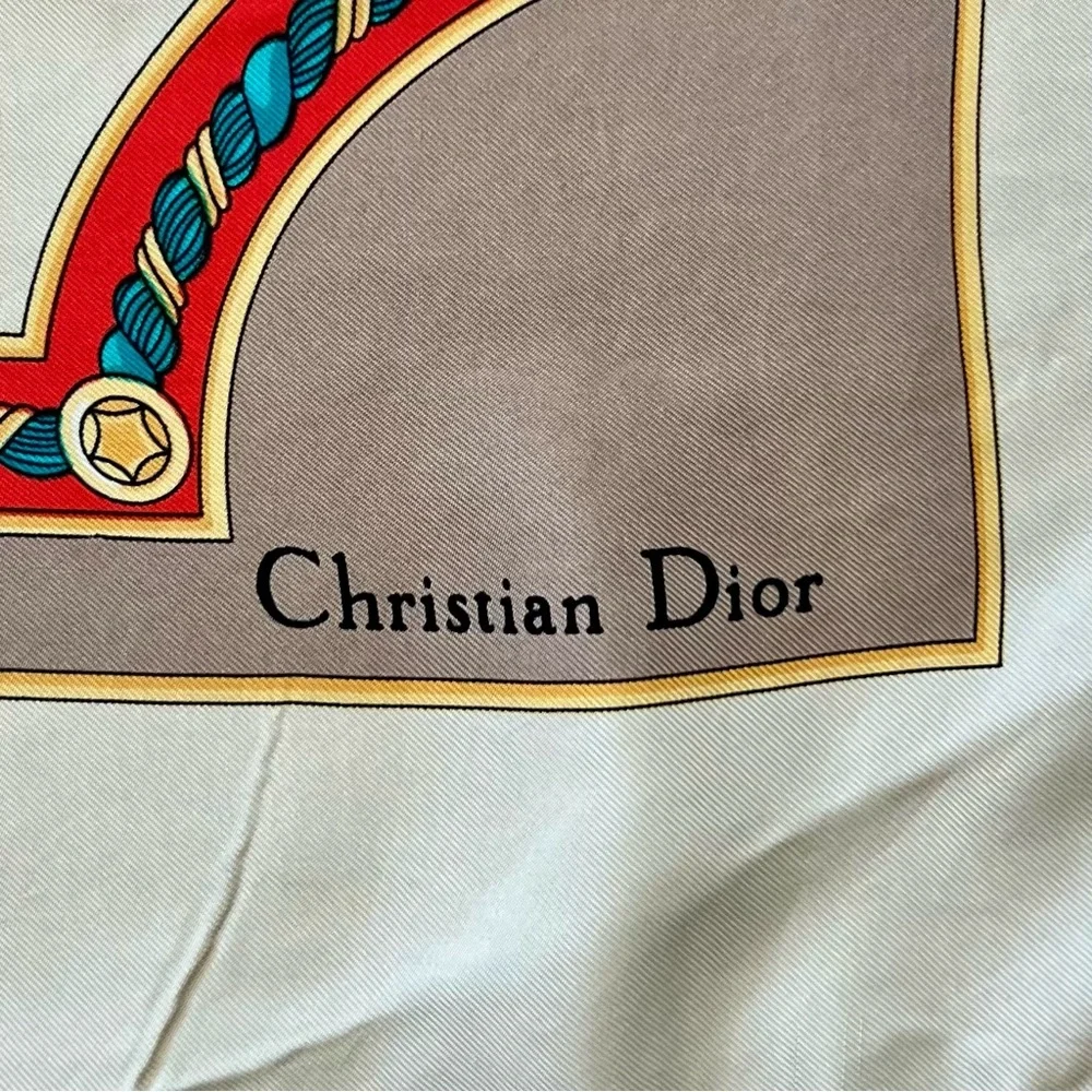 Christian Dior Silk Scarf